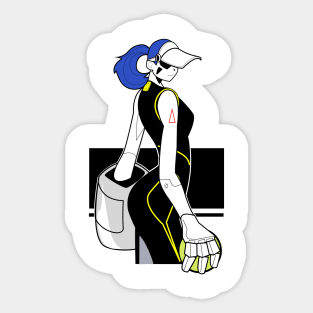 Fast pitch Sticker